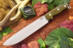 akc denali a2 green canvas micarta 349.95