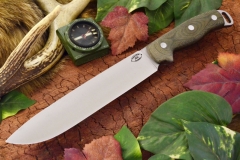 akc denali a2 green canvas micarta matte 349.95
