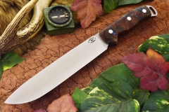 akc denali a2 orange and blue maple bur ksf 409.95
